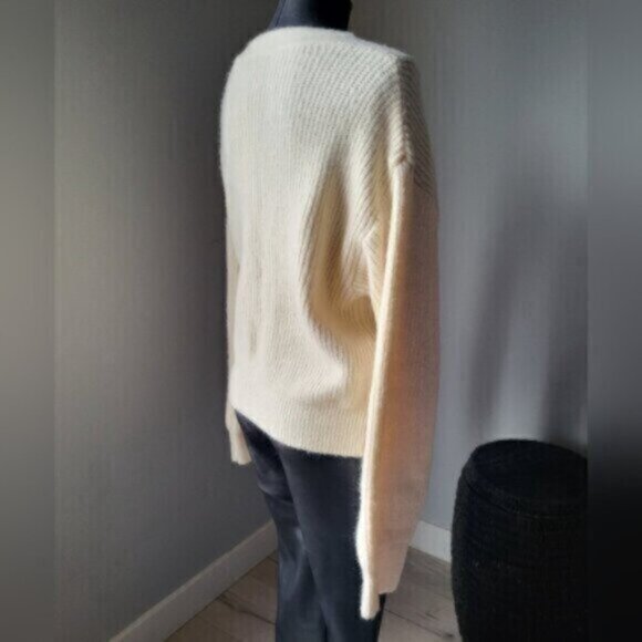 Esqualo Wrap Around Knit Cardigan Sweater Sz Large NWT - Picture 9 of 11